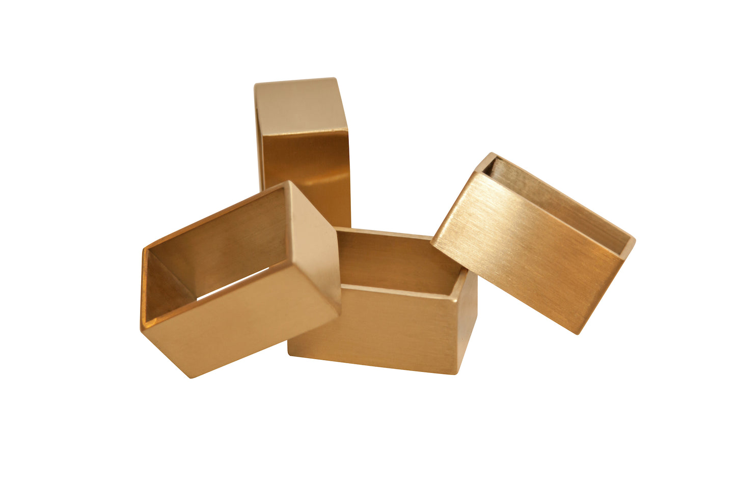 Rectangle Napkin Ring – Set Of 4 - Standard Collection