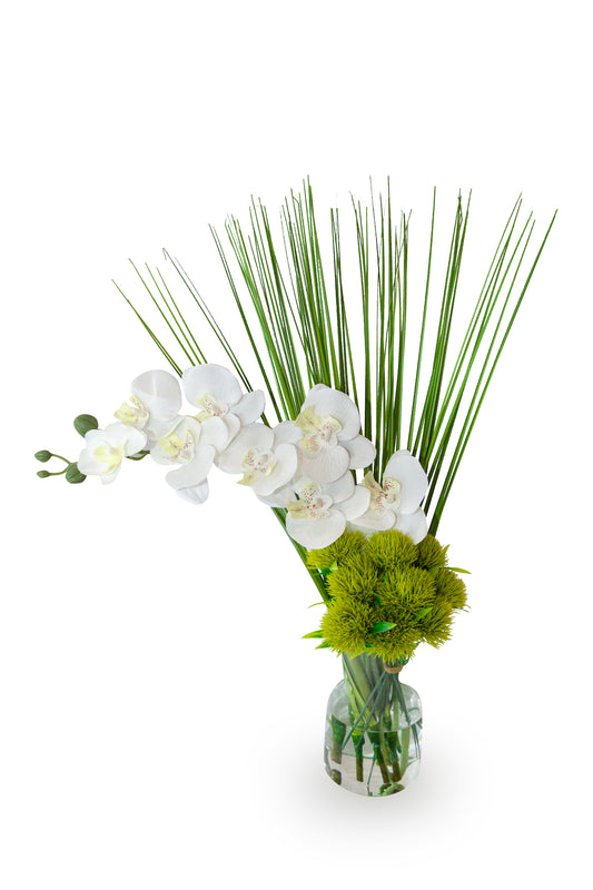 Orchid Whisper – Luxe Faux Floral Display